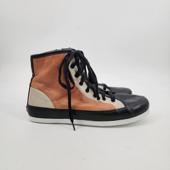 Camper Shoes - Camper Portol Boot Sneaker Hybrid EU 40 US 9 Tan Black Leather Neutral Shoes